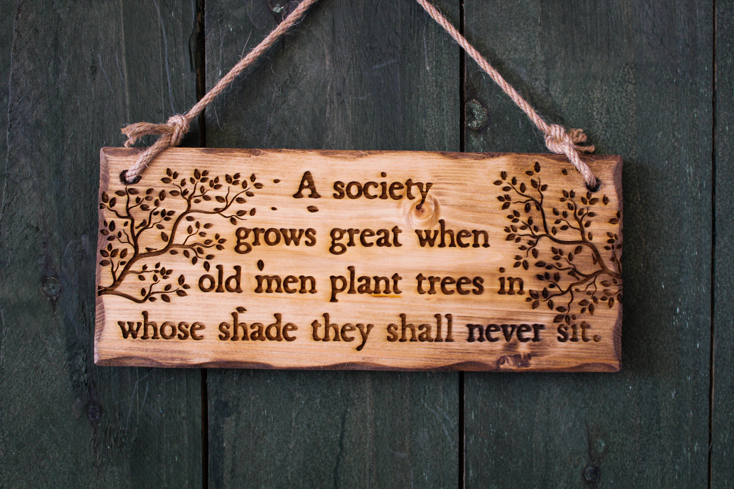 A Society Grows Great Sign image 1