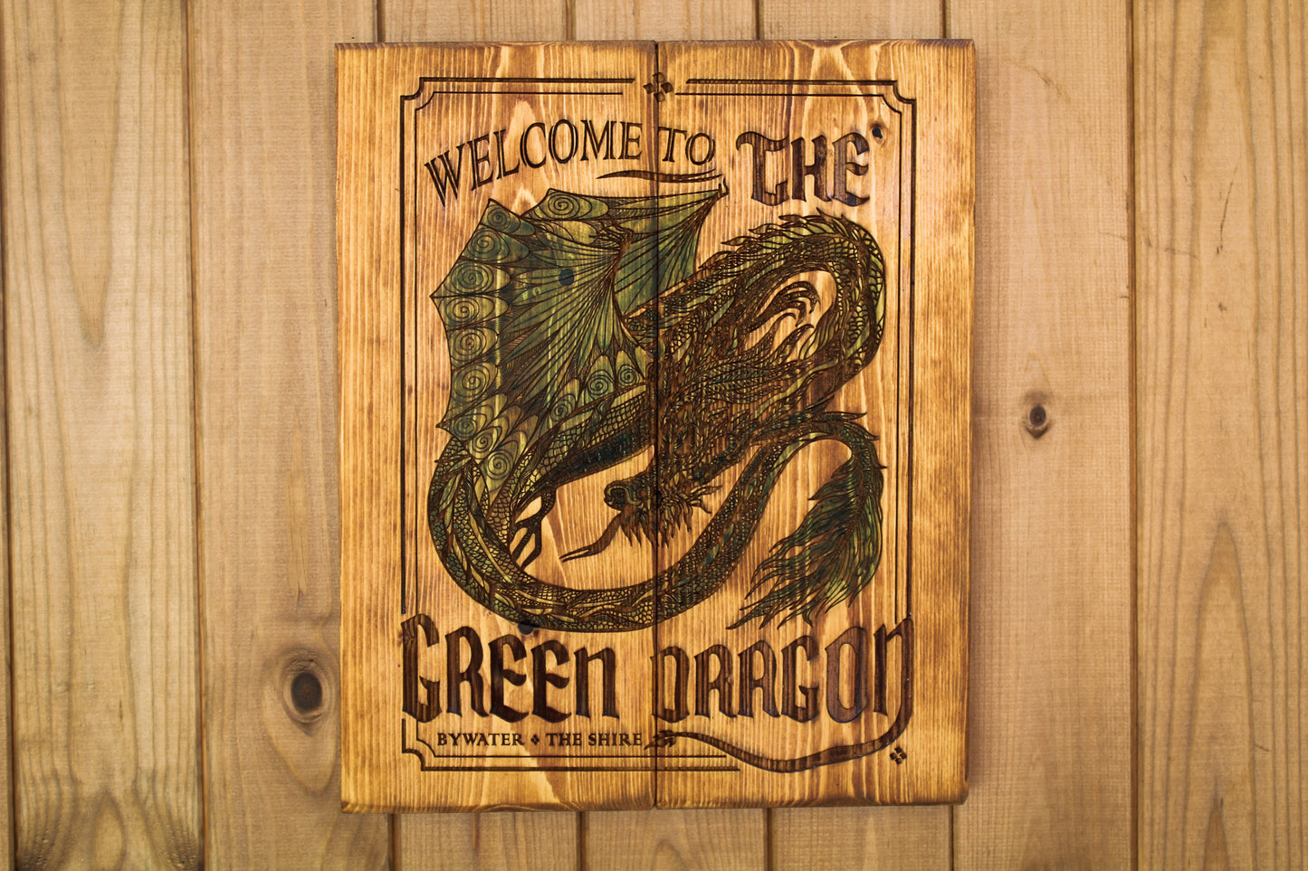 The Green Dragon Panel Art image 7