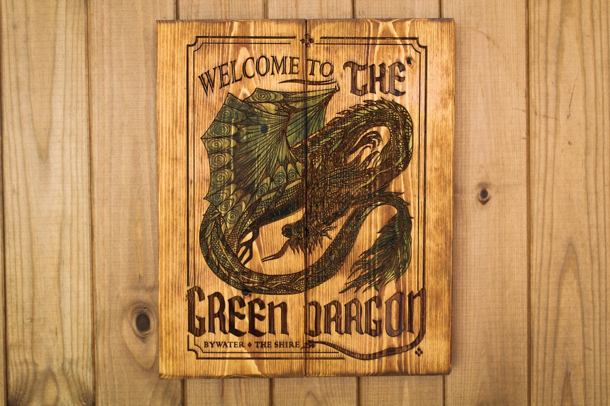 The Green Dragon Panel Art image 7