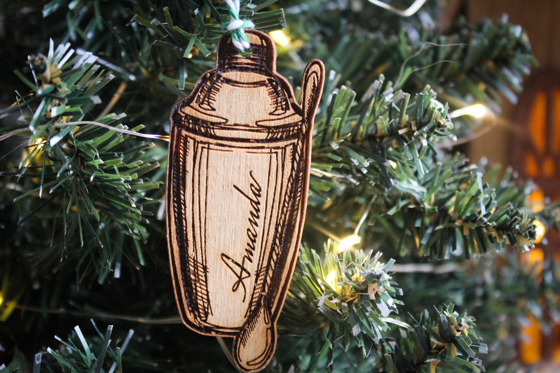 Cocktail Shaker Bauble image 0