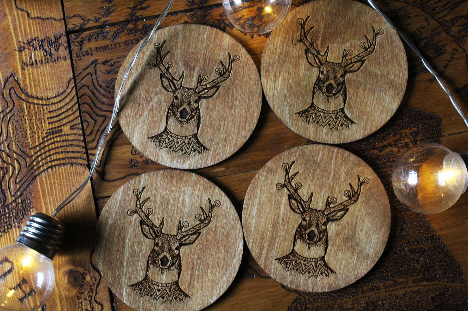Reindeer Coasters image 3