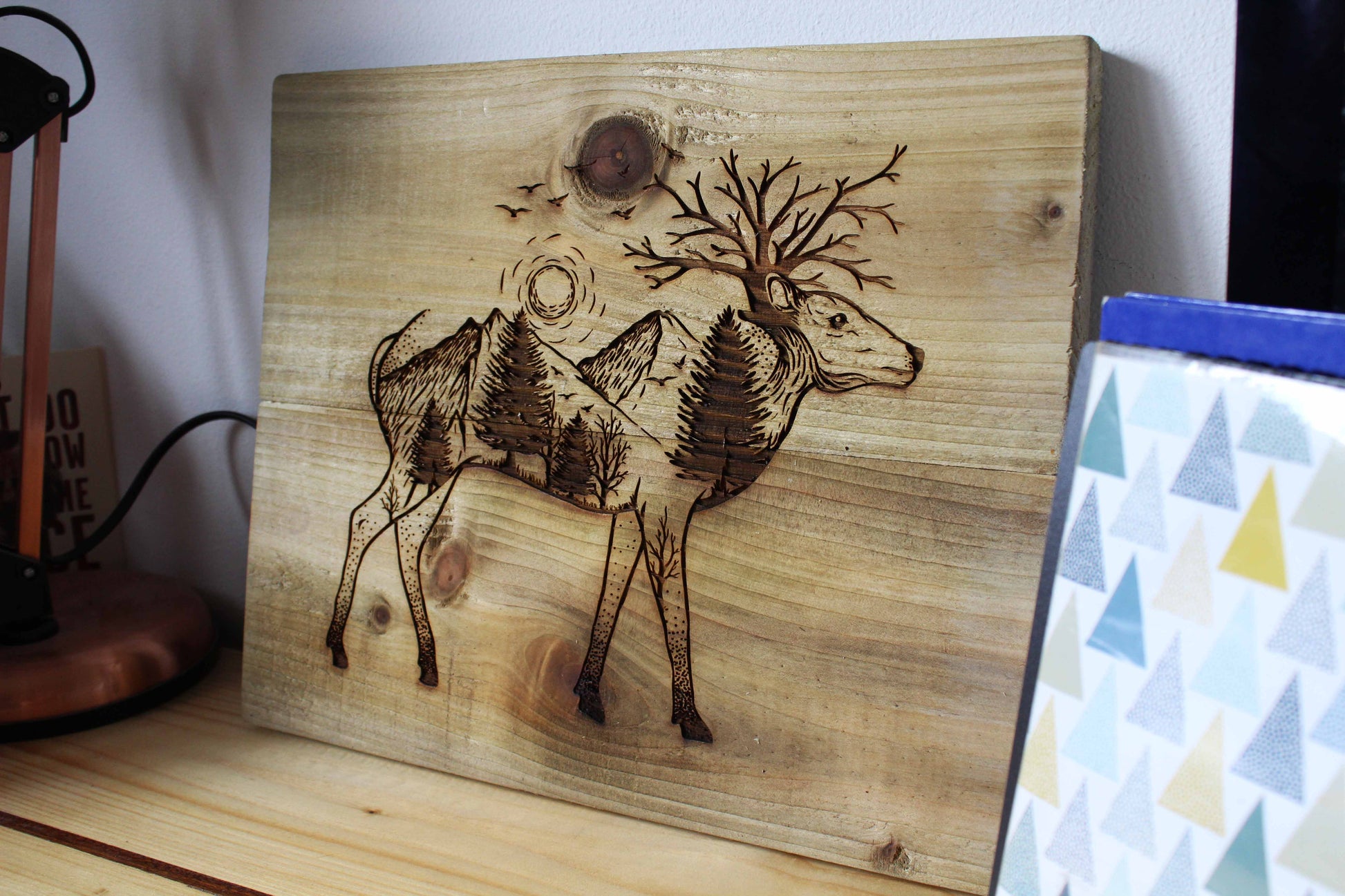 Deer Panel Art image 2