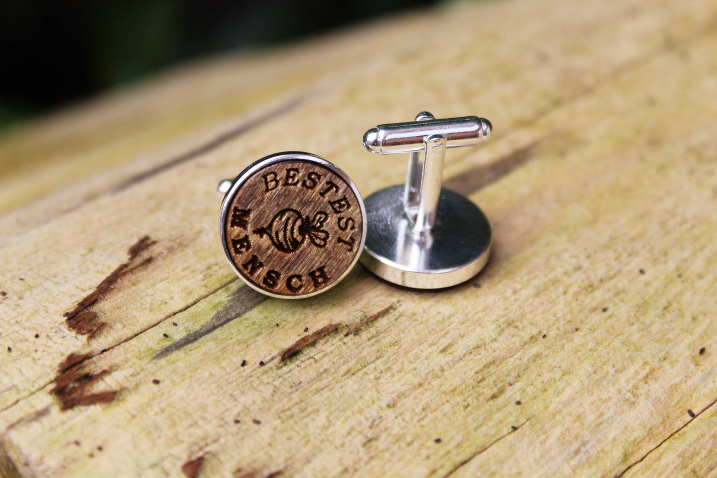 Bestest Mensch Cufflinks image 2