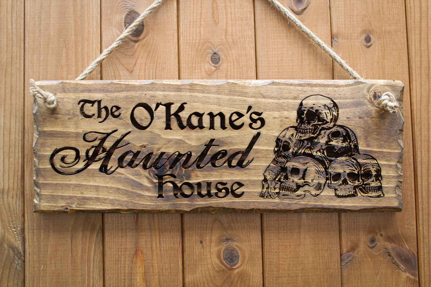 Personalised Haunted House Sign image 3