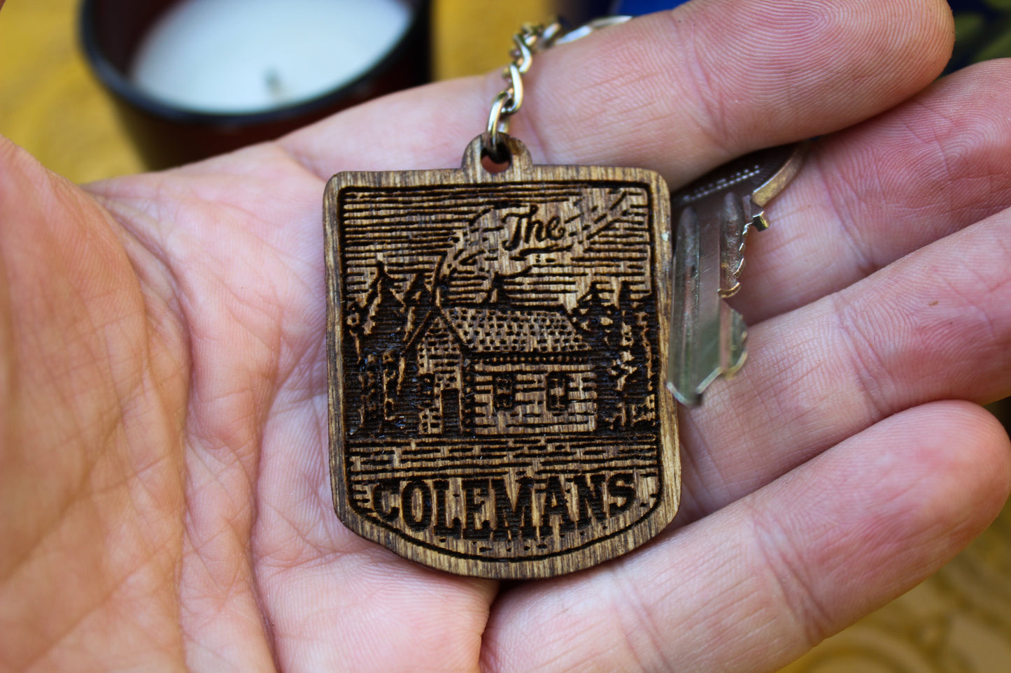 Personalised Family Homestead Keyring image 6