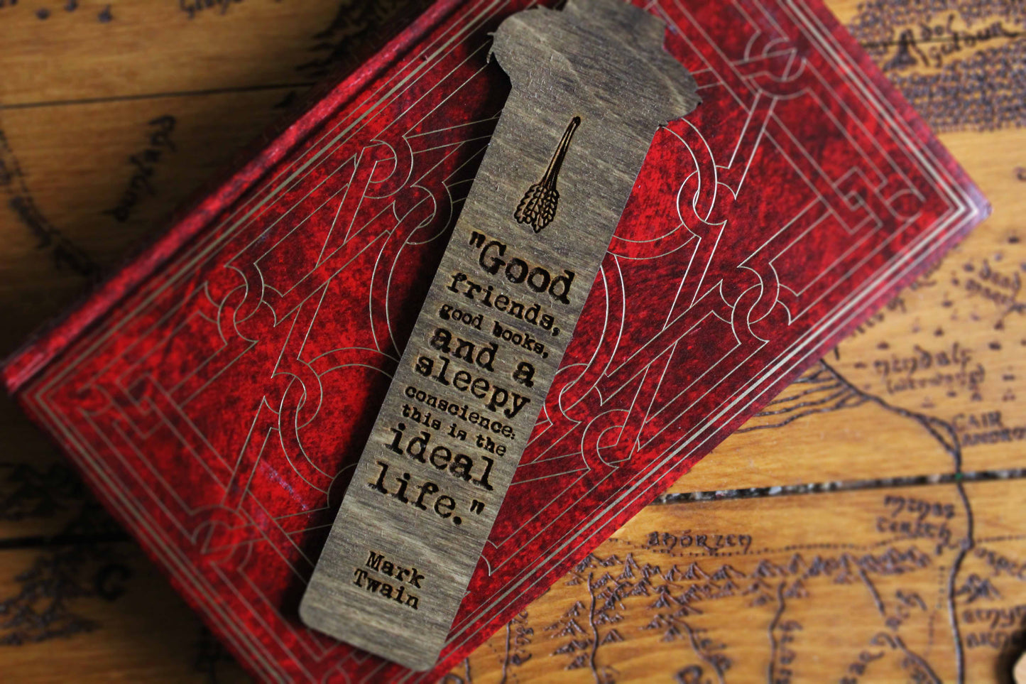 Mark Twain Bookmark image 2