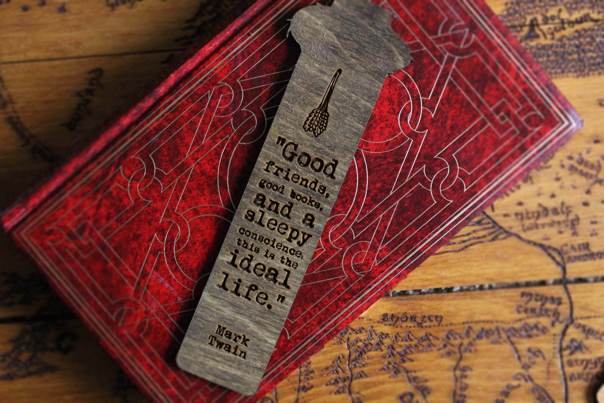 Mark Twain Bookmark image 2