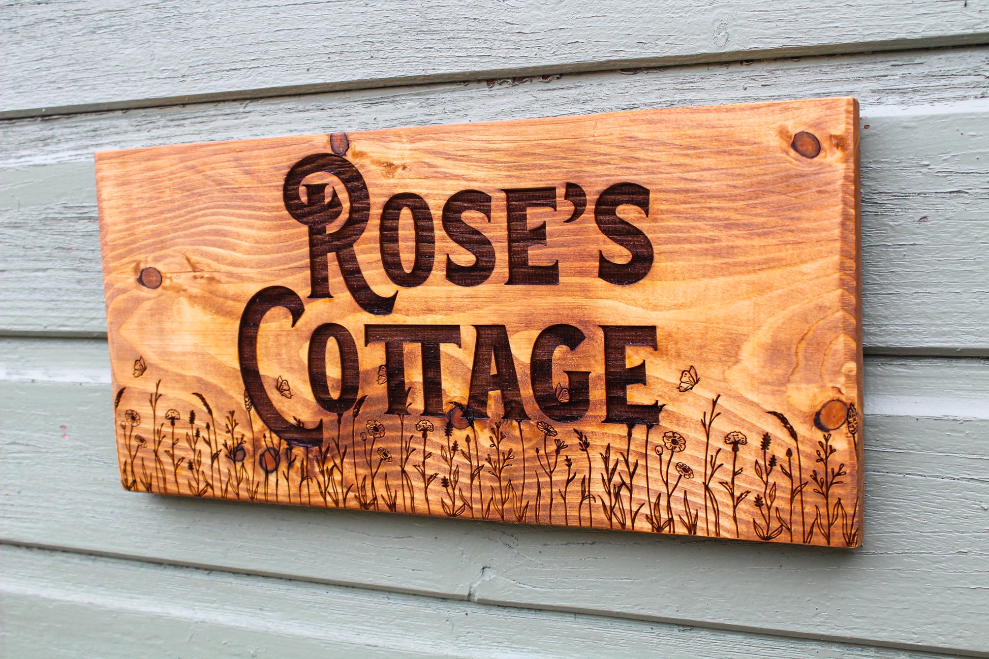 Personalised Wildflower Sign image 10