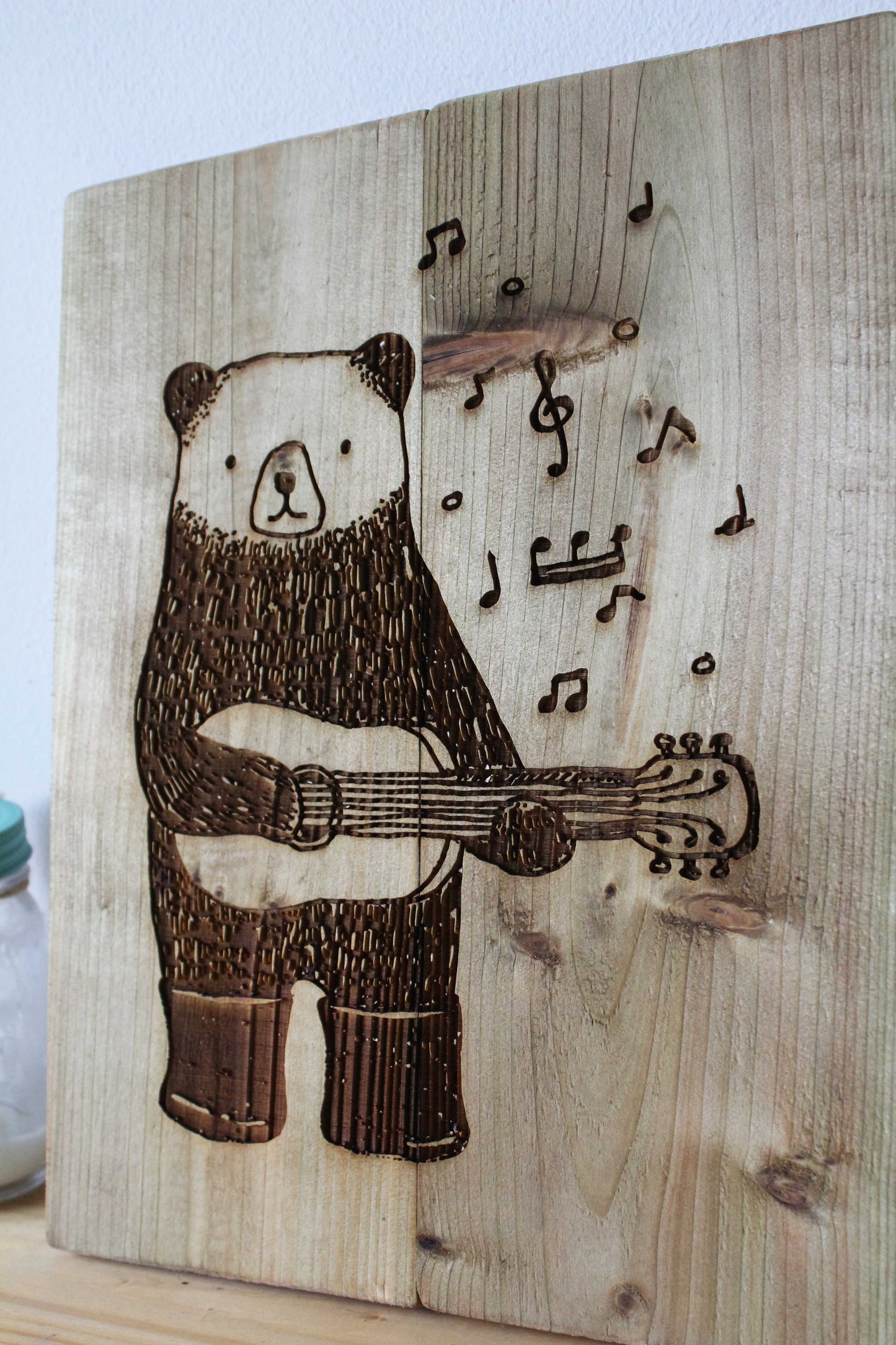 Guitar Bear Panel Art image 2