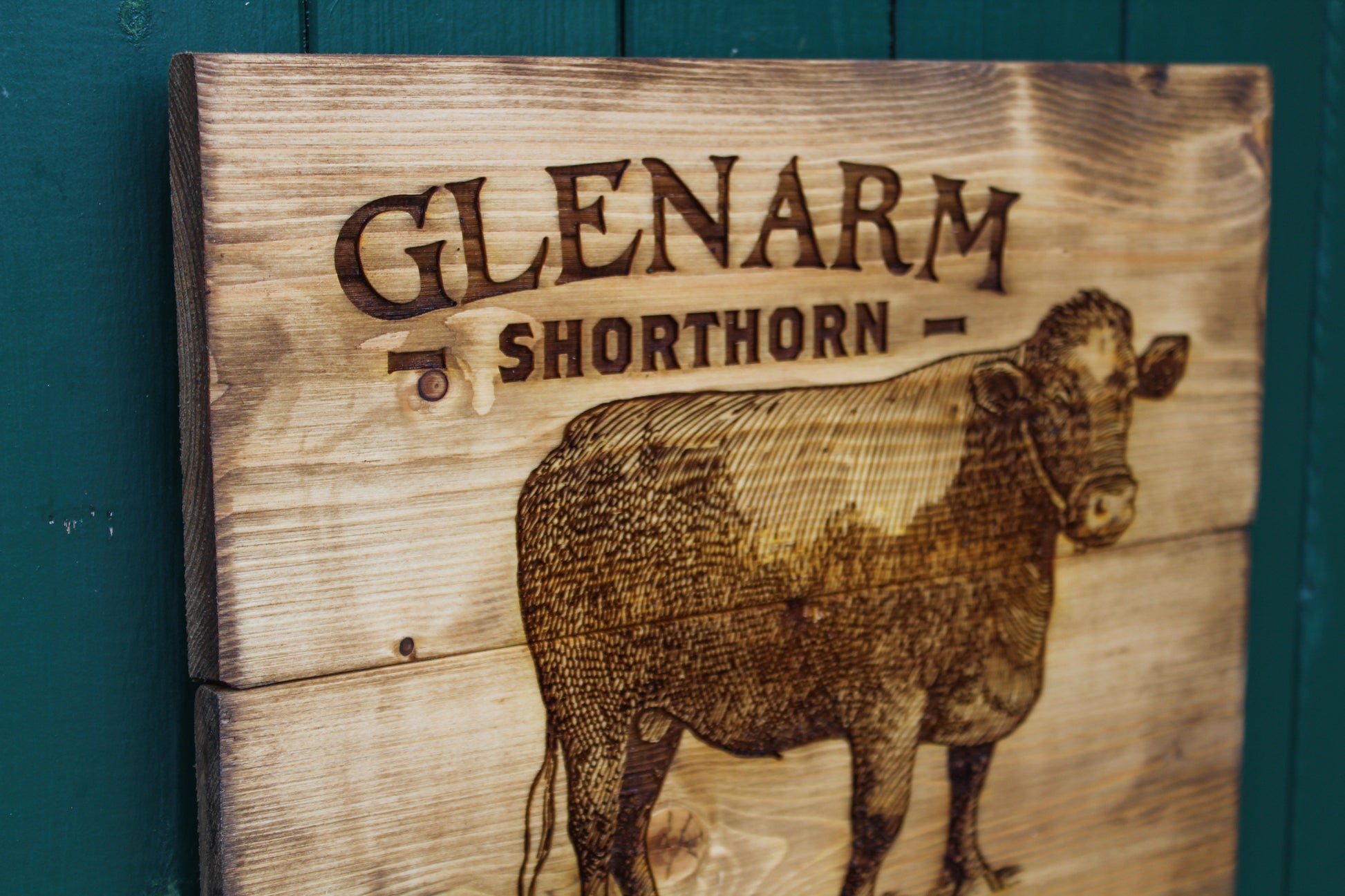 Glenarm Shorthorn Panel Art image 4