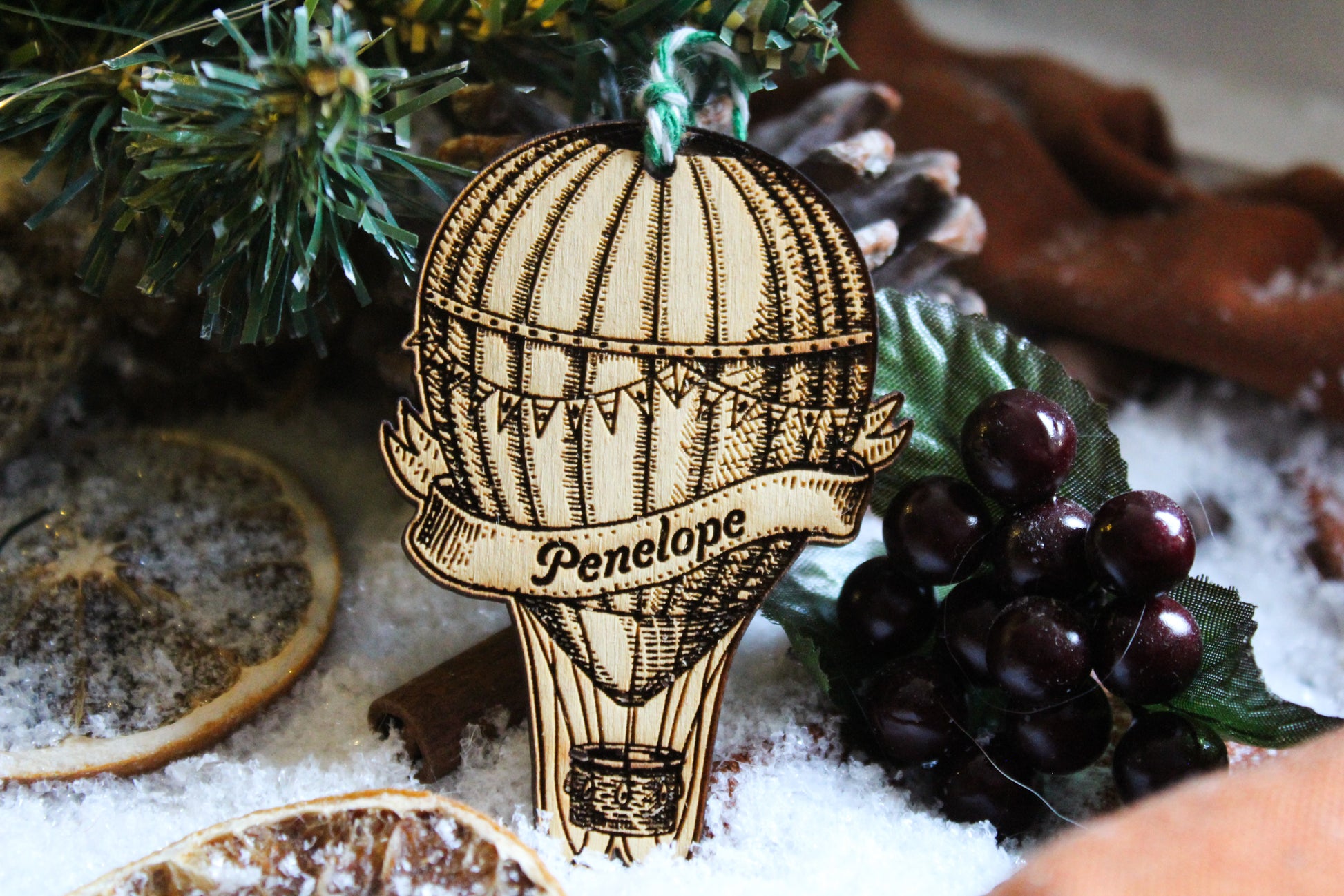 Hot Air Balloon Bauble image 1