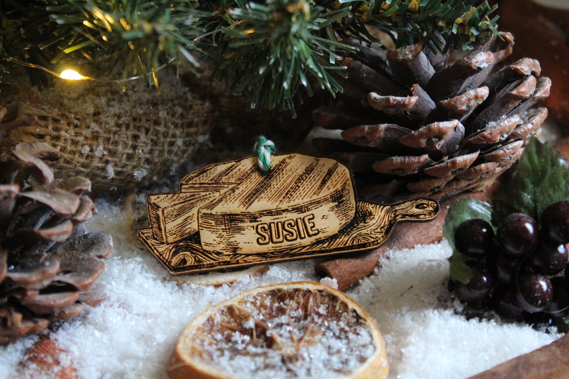 Cheese Board Bauble image 1