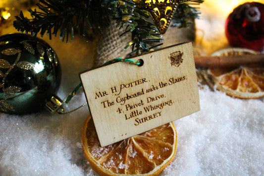 Hogwarts Letter Bauble image 0