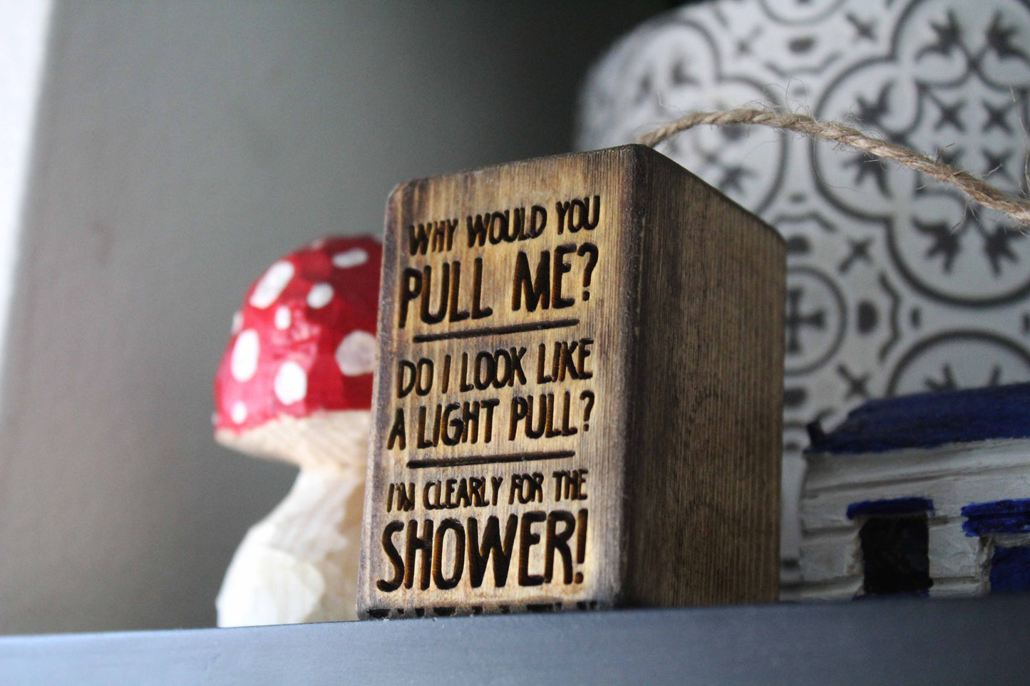 Why Would You Pull Me? Light Pull image 1