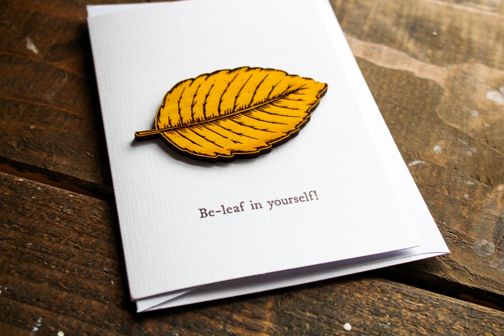 Be-leaf In Yourself! Card image 3