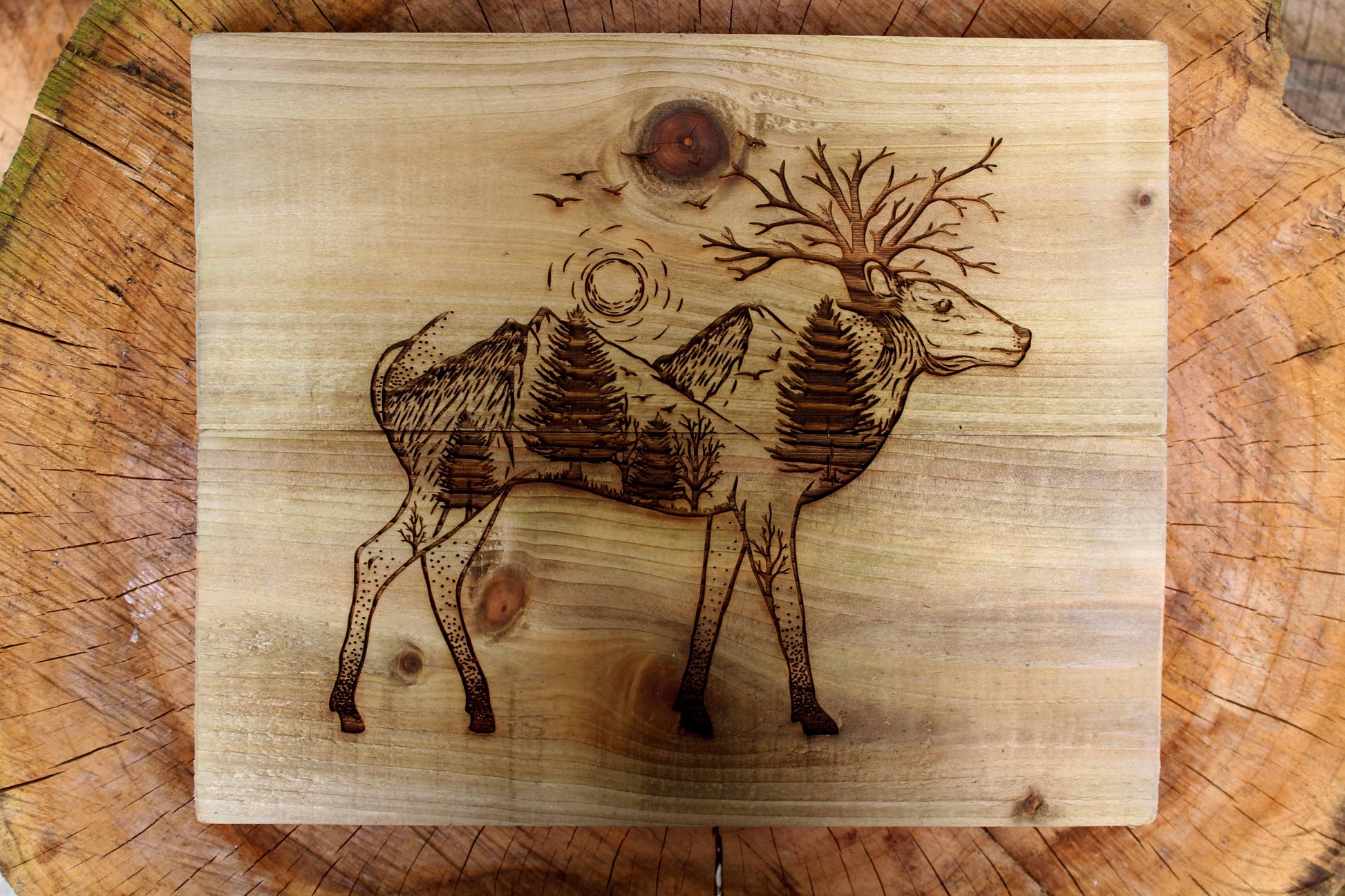 Deer Panel Art image 4