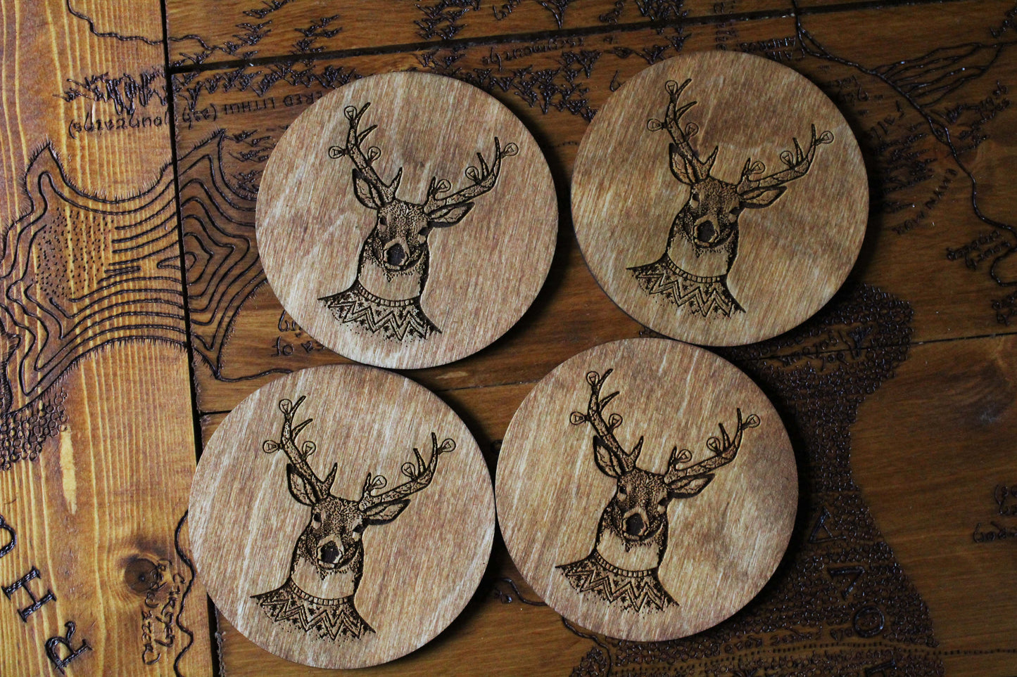 Reindeer Coasters image 2