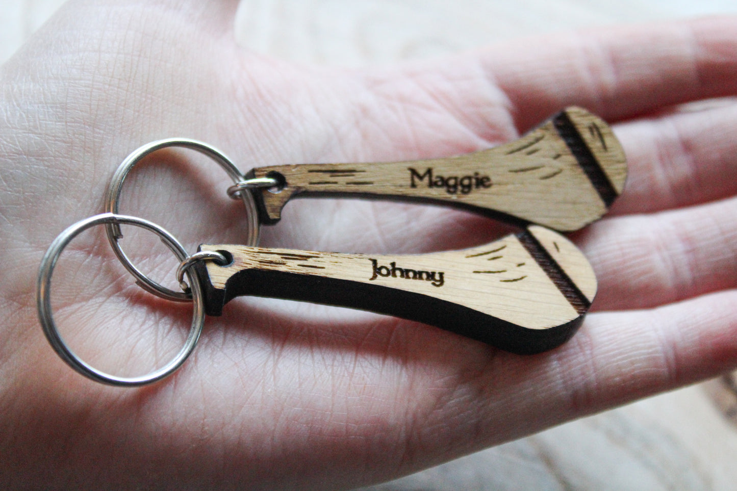 Personalised Hurl Keyring image 7