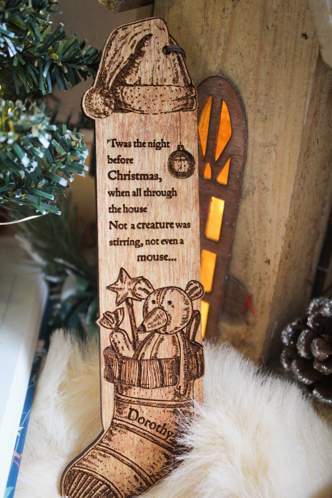 'Twas the Night Before Christmas Bookmark image 1