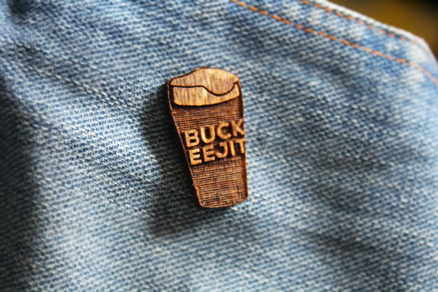 Buck Eejit Pin image 0