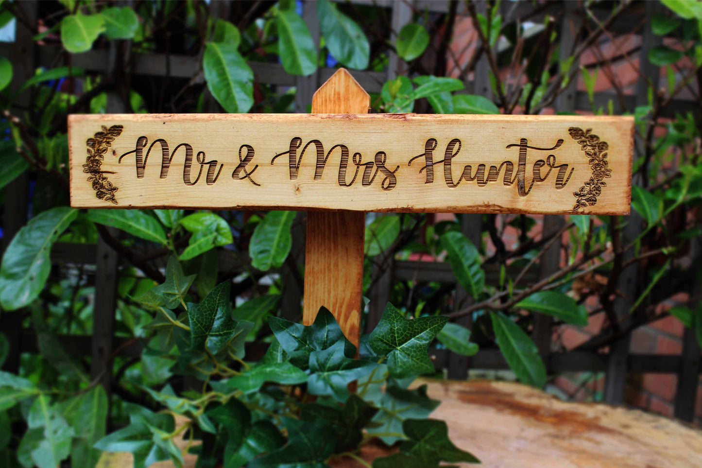 Floral Sweetheart Sign image 7