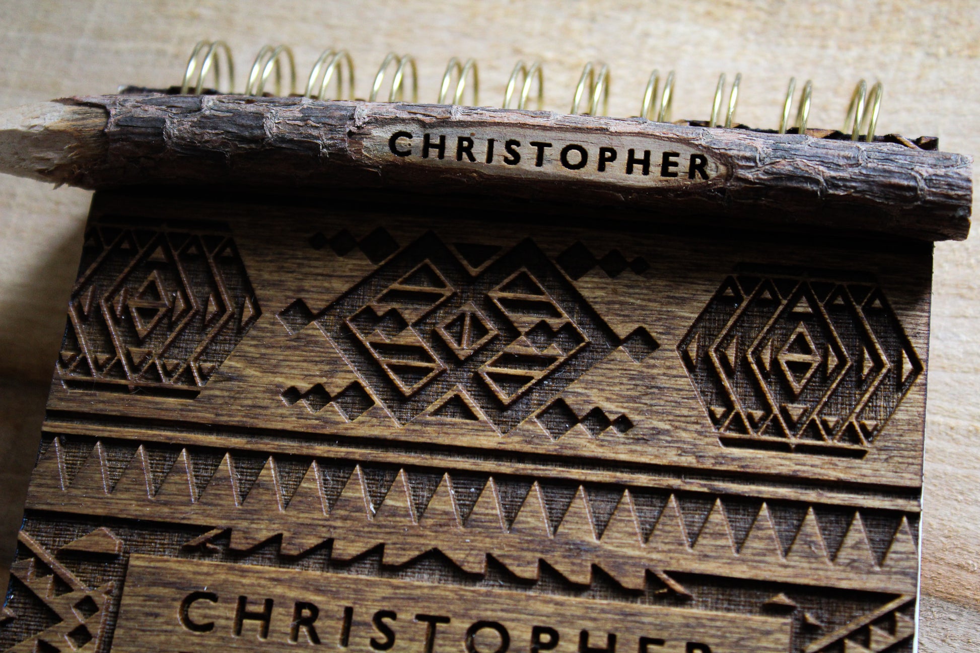 Personalised Aztec Notebook image 6