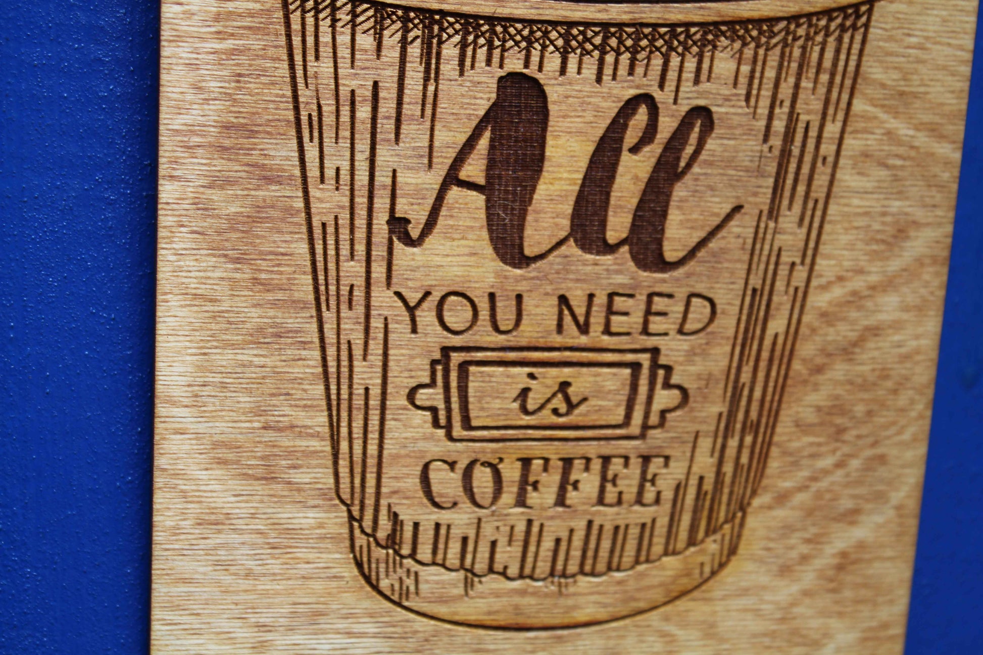 All You Need Is Coffee Sign image 1