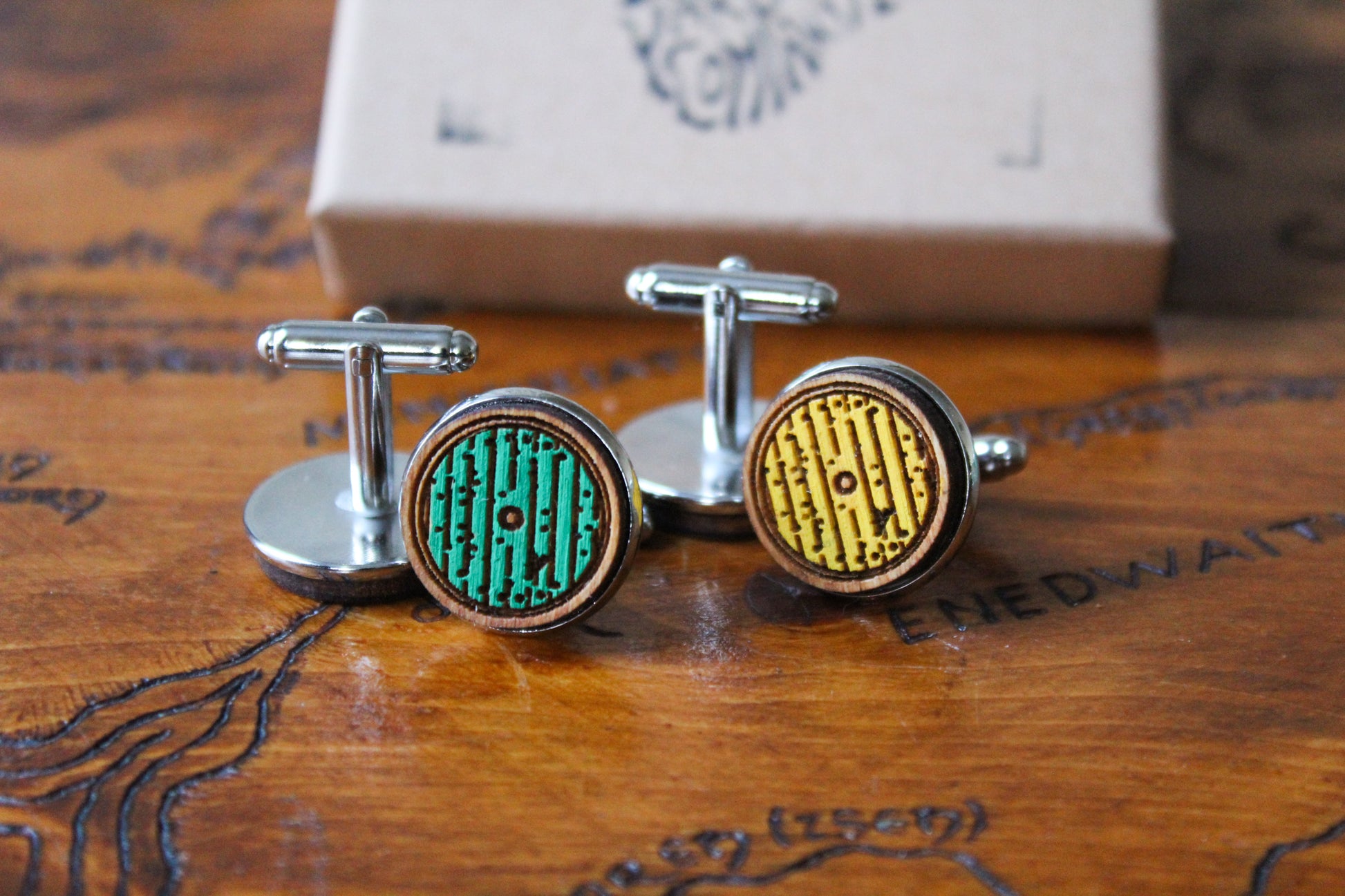 Hobbit Door Cufflinks image 1