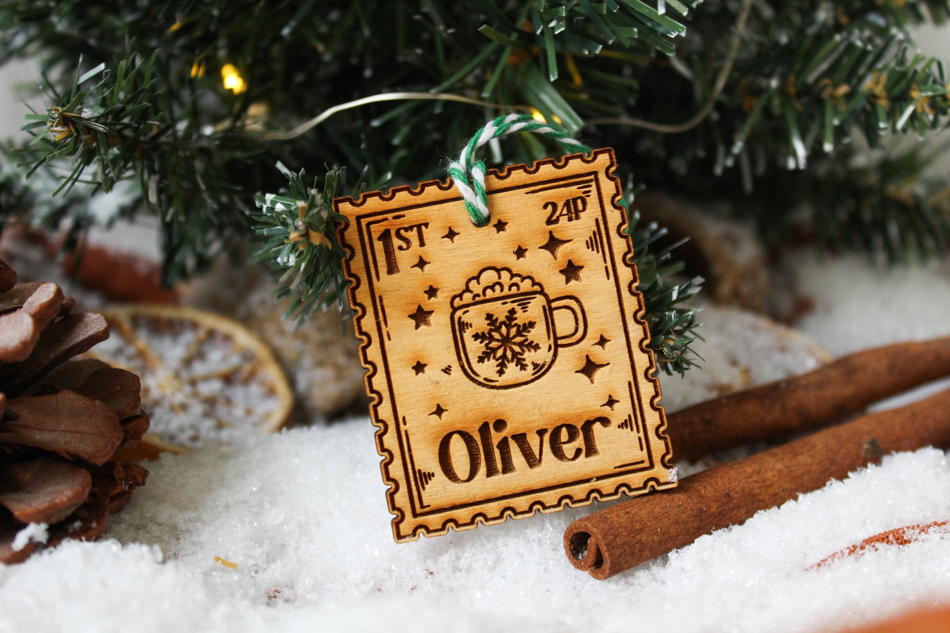 Stamp Collecting Bauble image 3