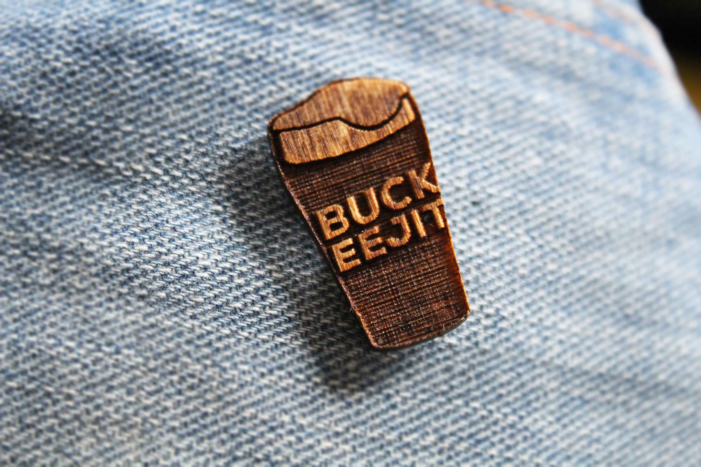 Buck Eejit Pin image 1