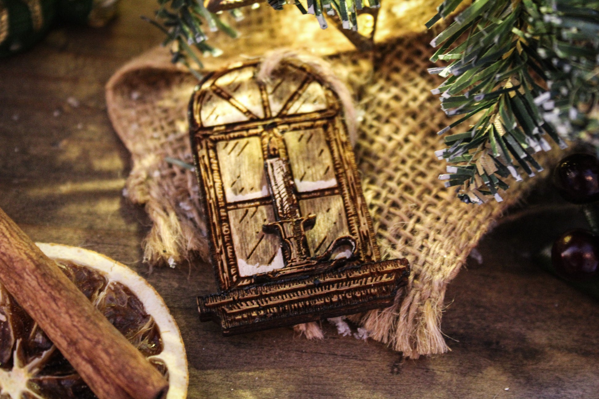 Candle In Window Bauble image 5