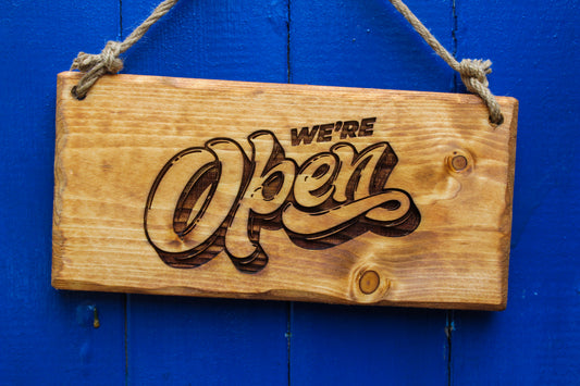 Open And Closed Sign image 0