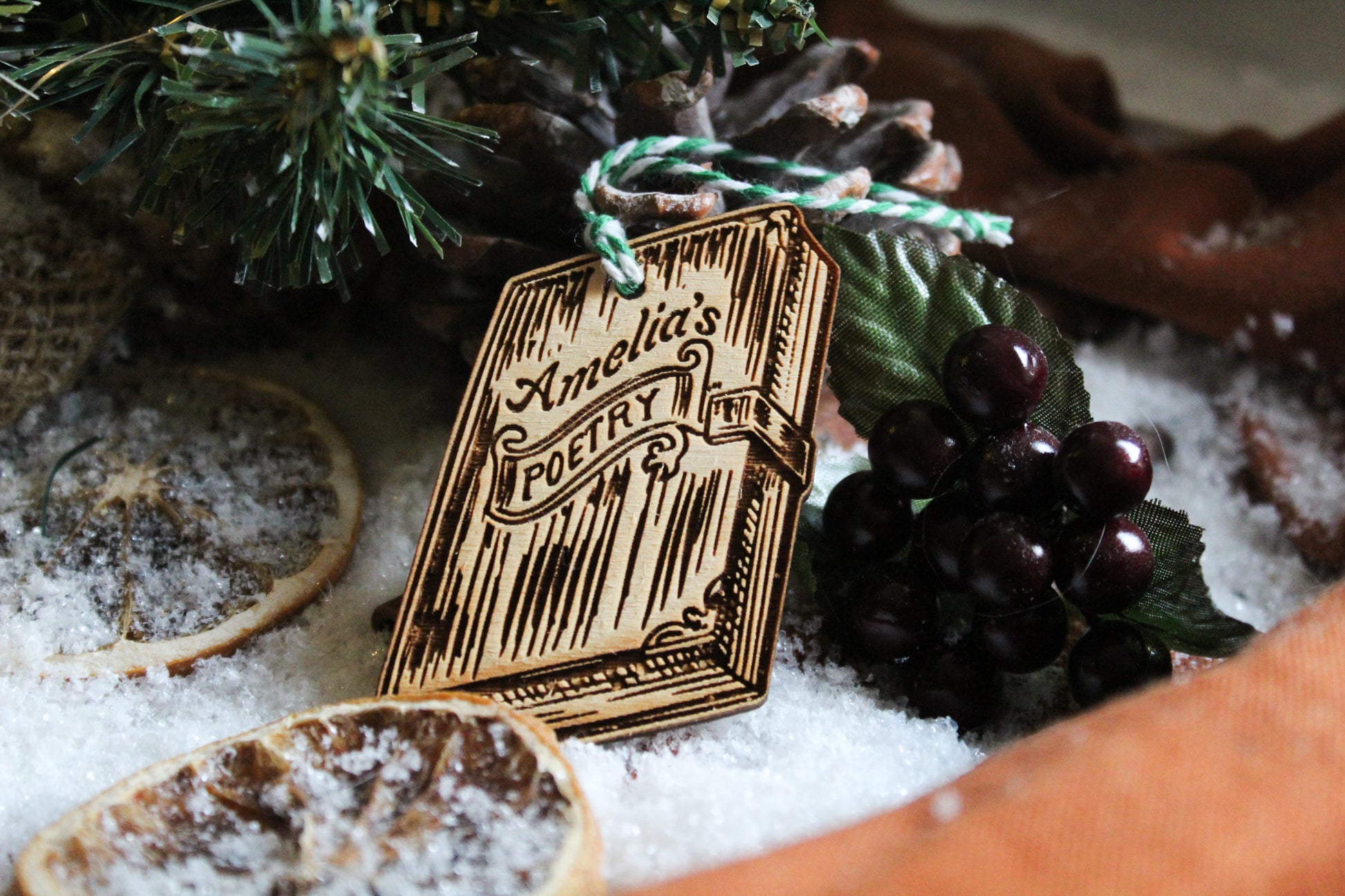 Poetry Bauble image 5