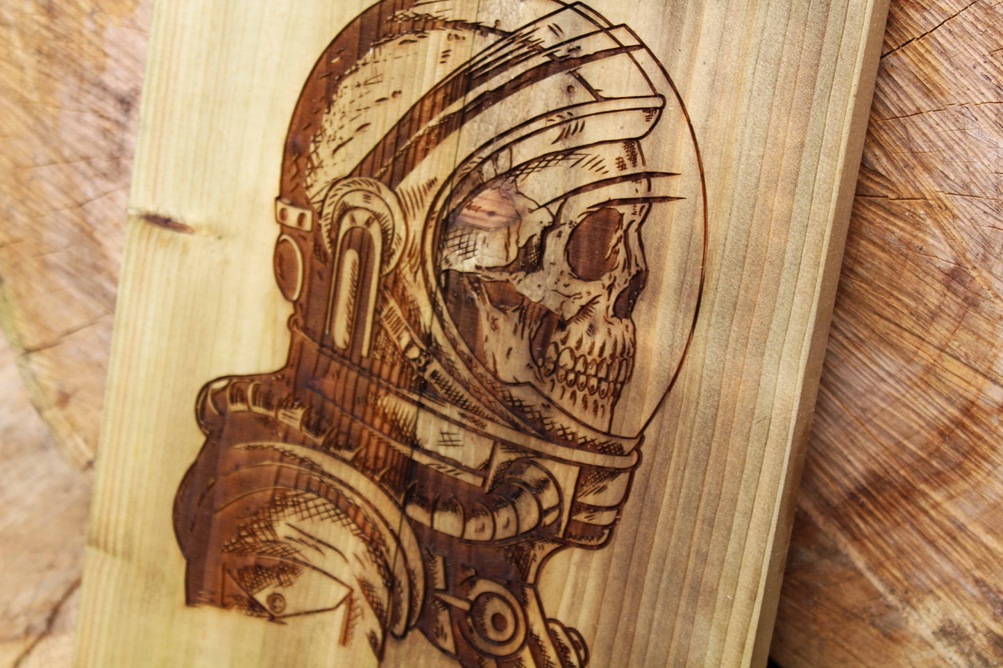 Space Skull Panel Art image 3