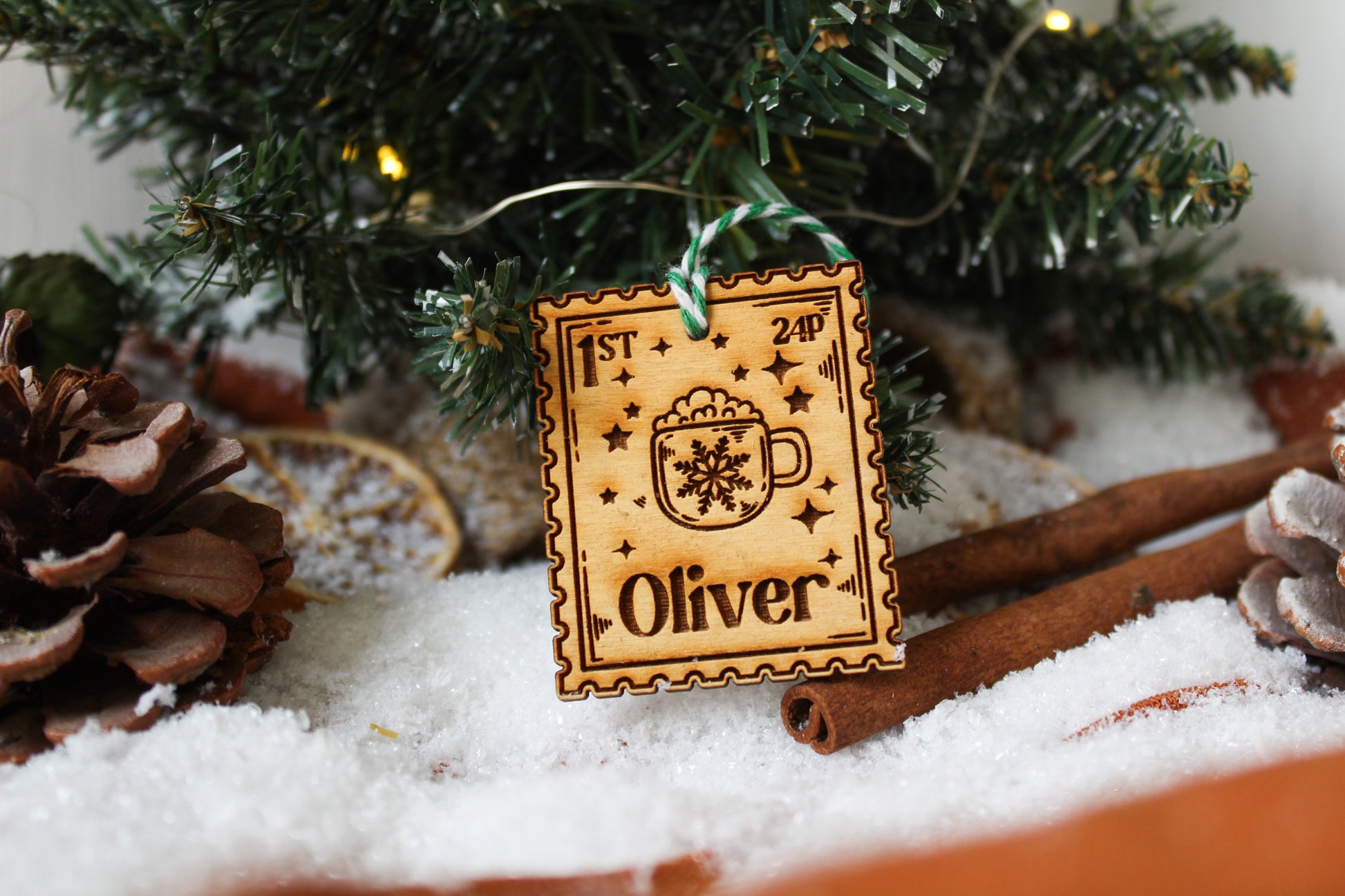 Stamp Collecting Bauble image 2