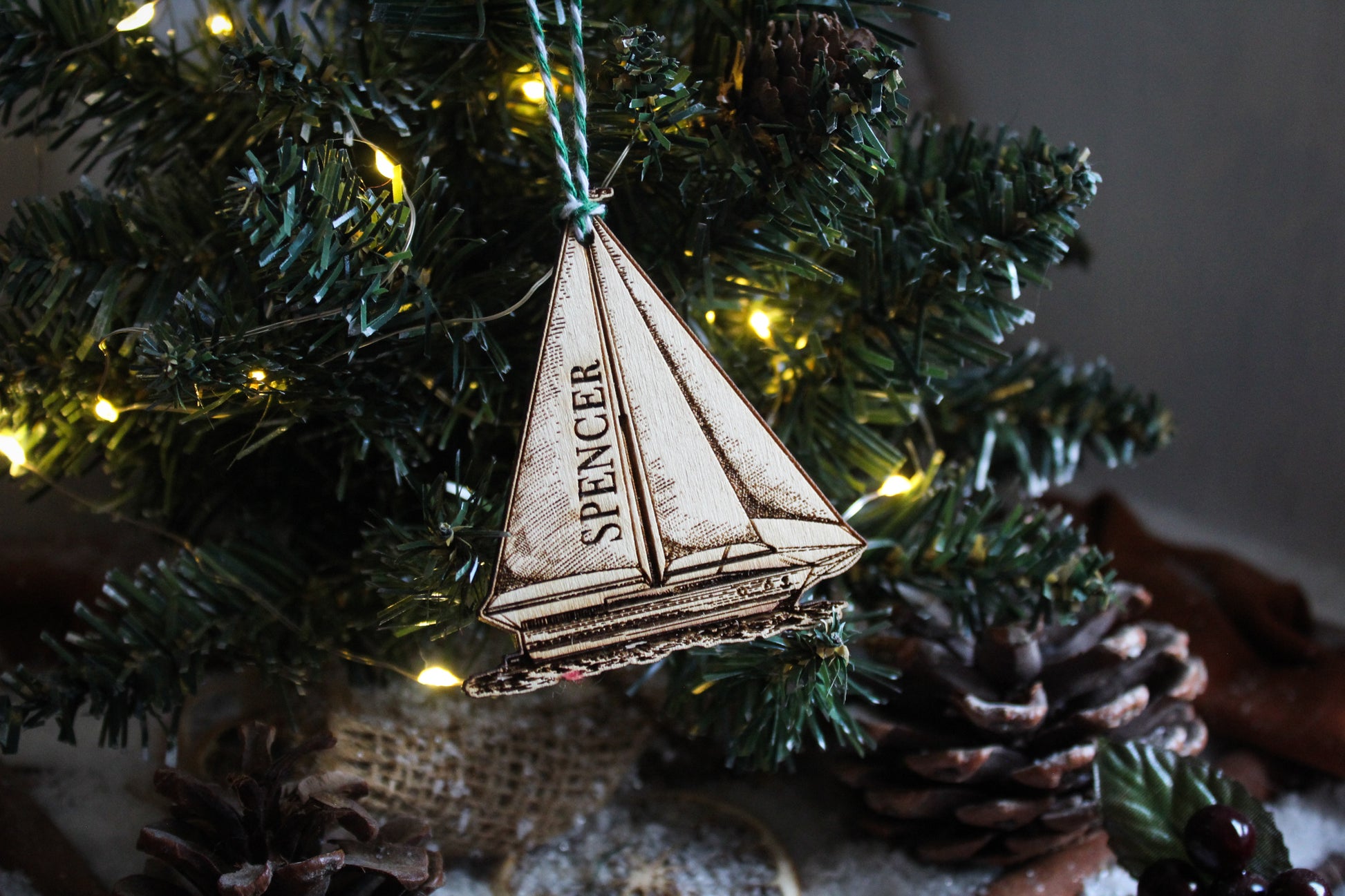 Sail Boat Bauble image 3