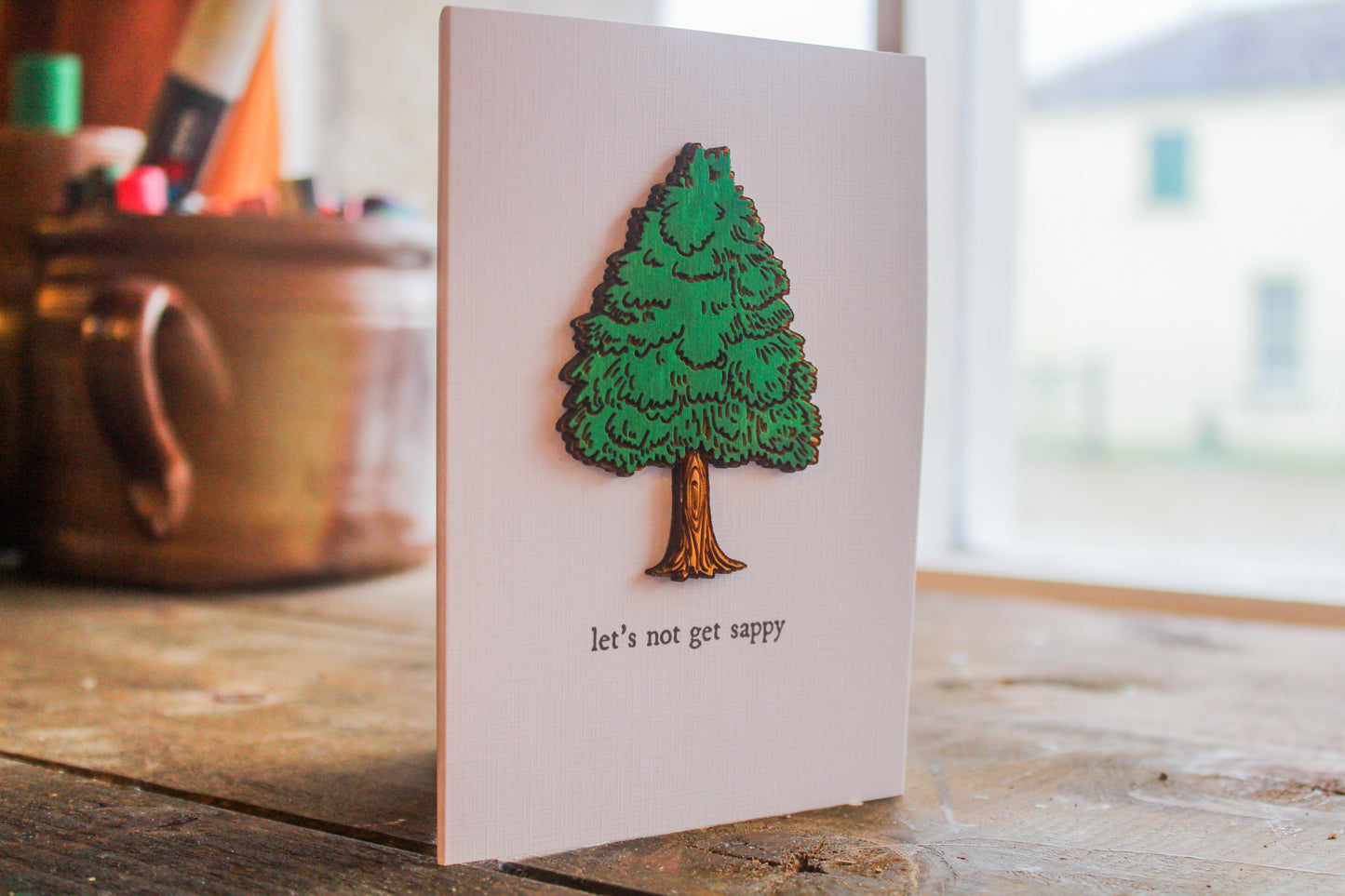 Let's Not Get Sappy Card image 9