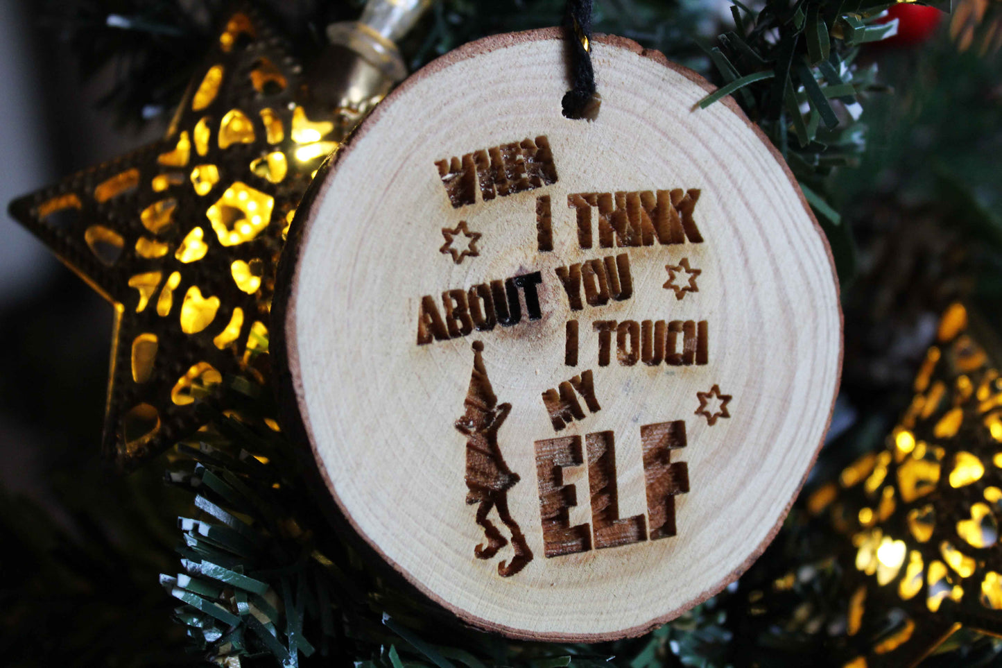 Touch My Elf Bauble image 1