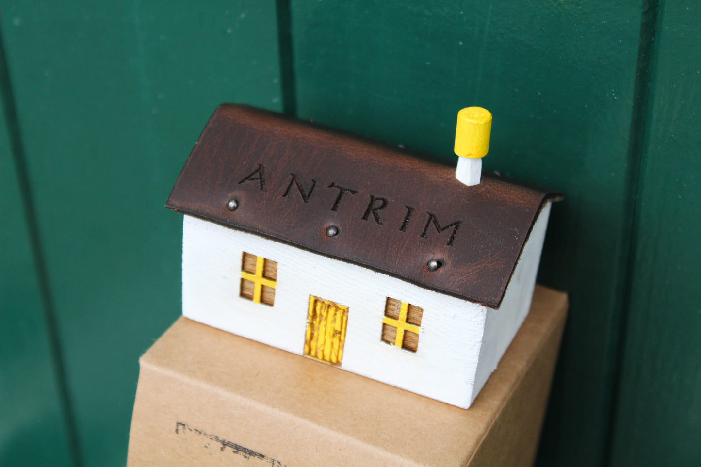 Hand Carved Irish County Cottages