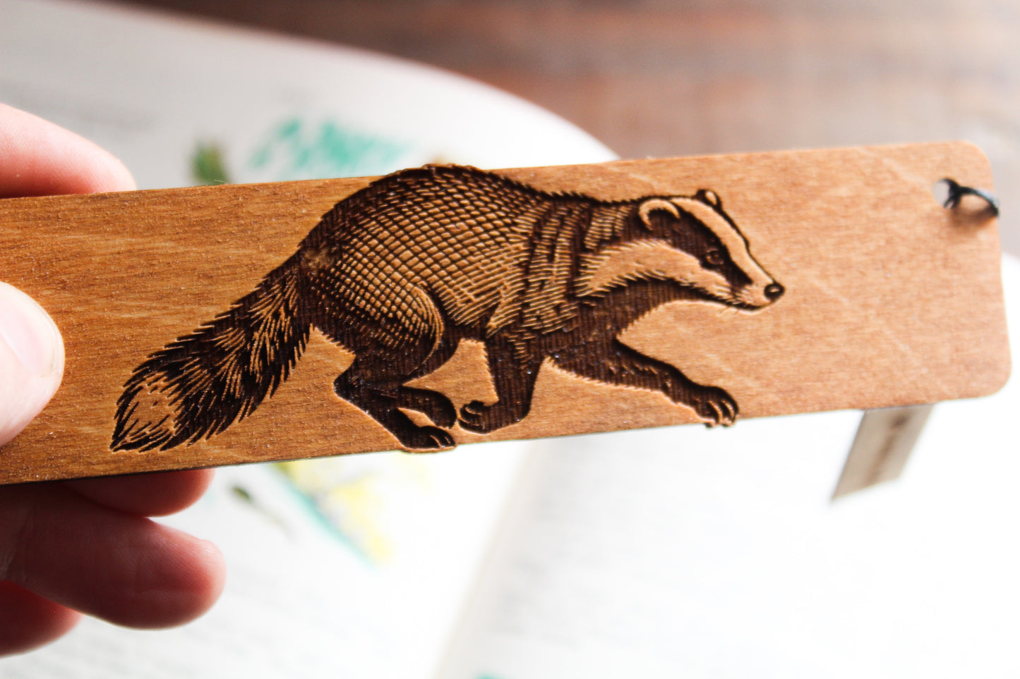 Badger Bookmark