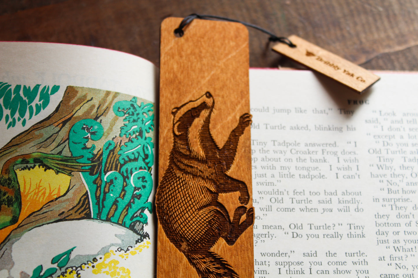 Badger Bookmark