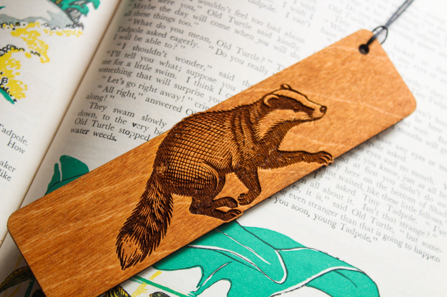 Badger Bookmark