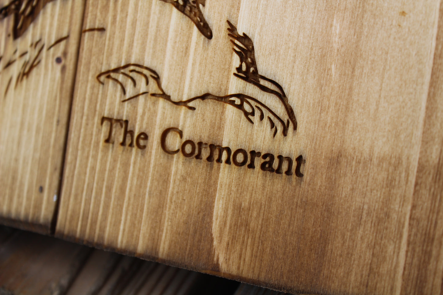 Cormorant Panel Art