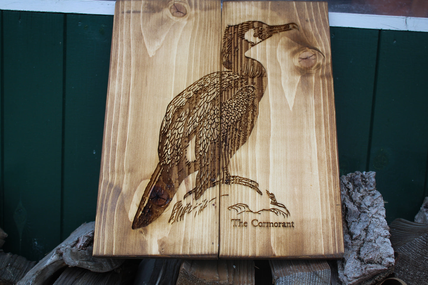 Cormorant Panel Art