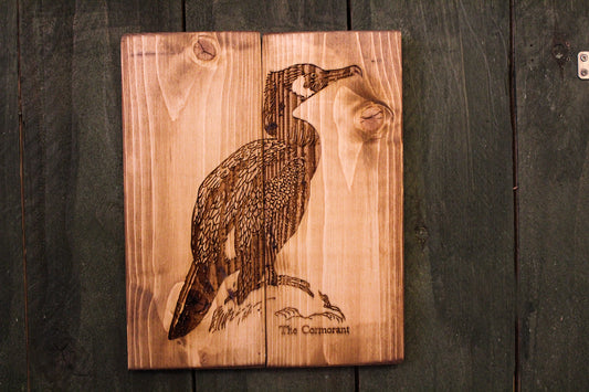 Cormorant Panel Art