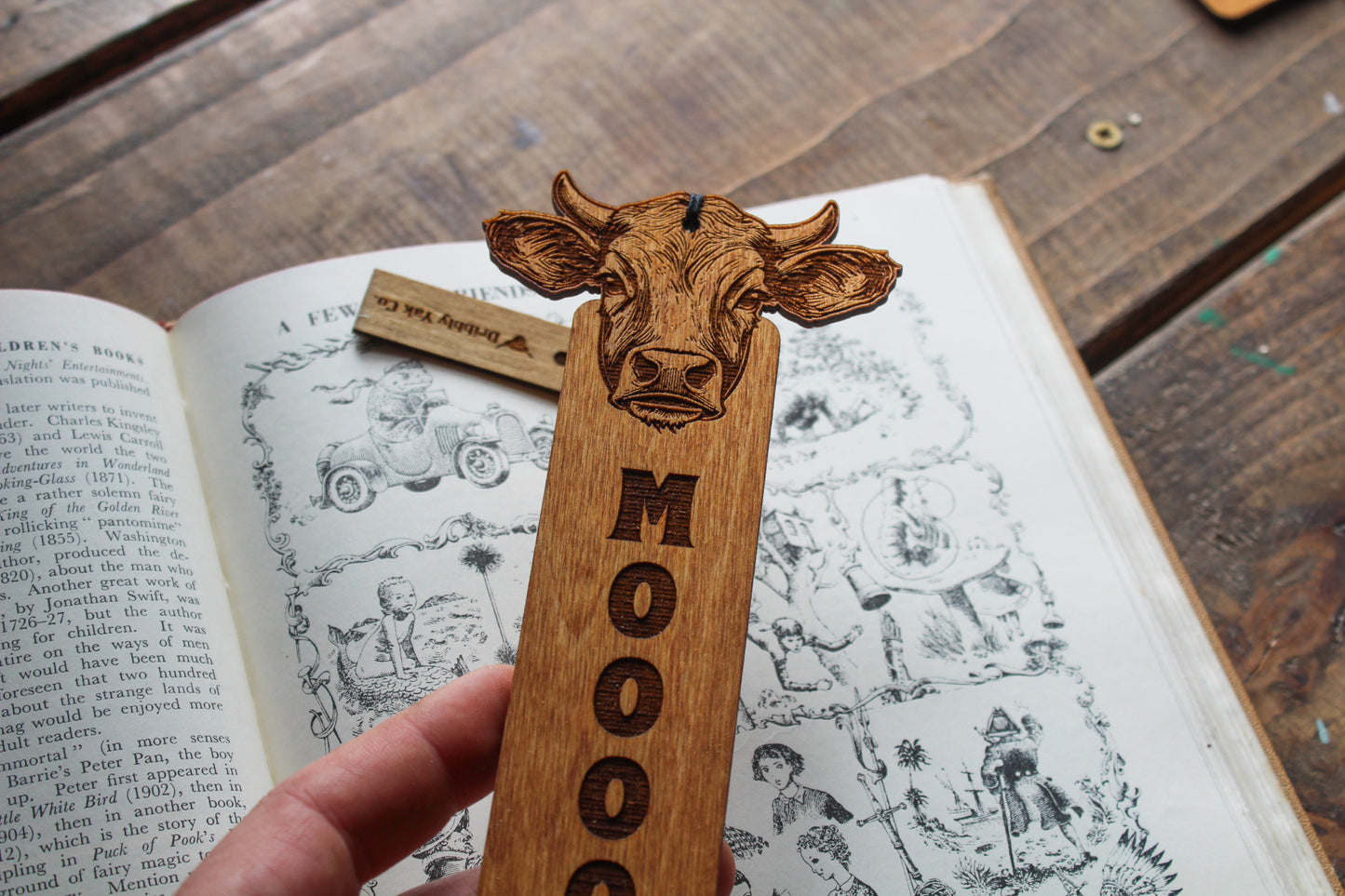 Cow Bookmark