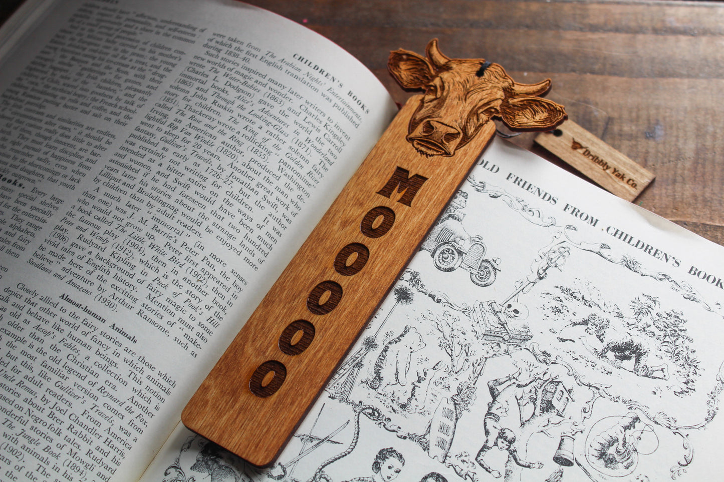 Cow Bookmark