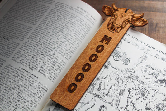 Cow Bookmark