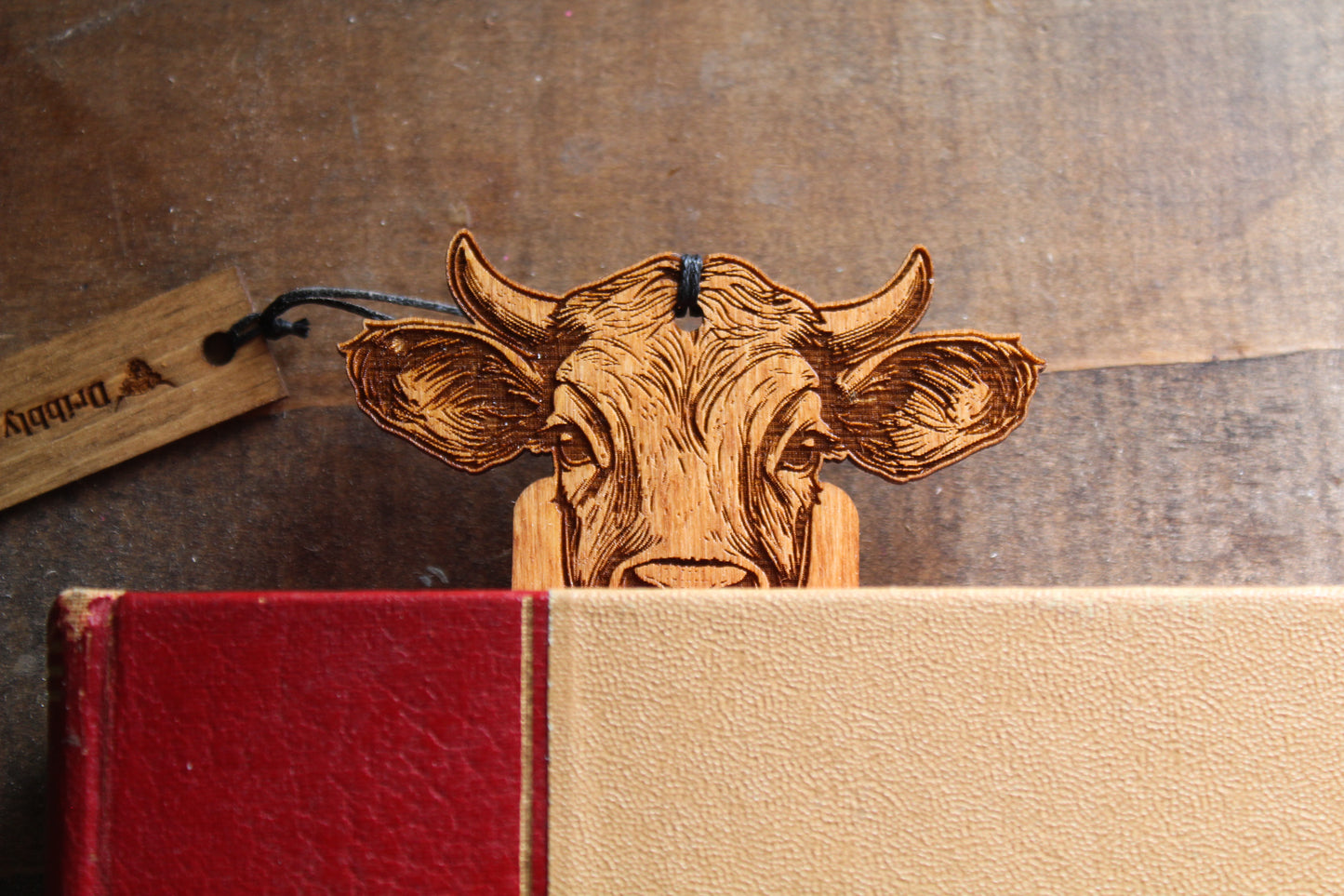 Cow Bookmark
