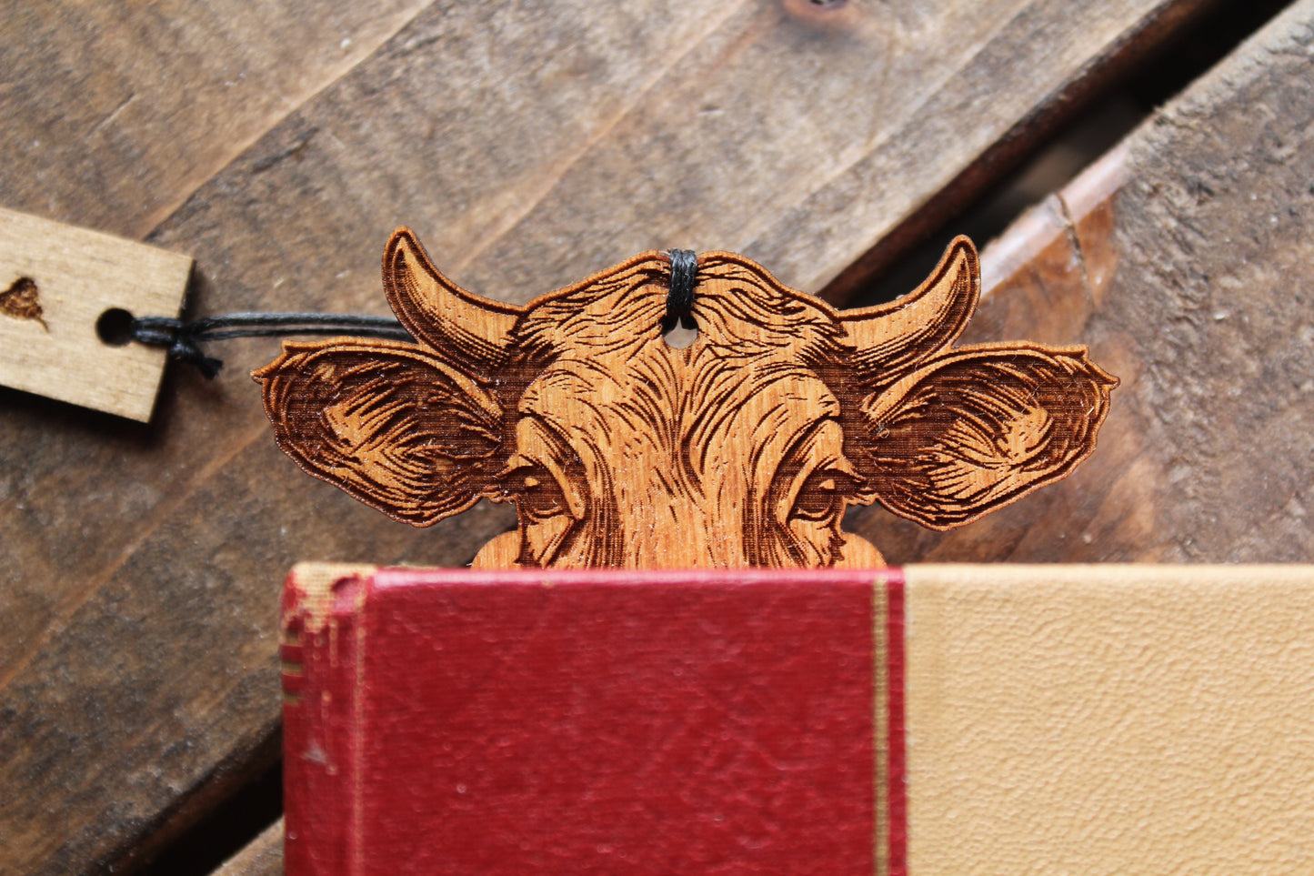 Cow Bookmark
